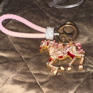 Elegant Gold Horse Key Holder